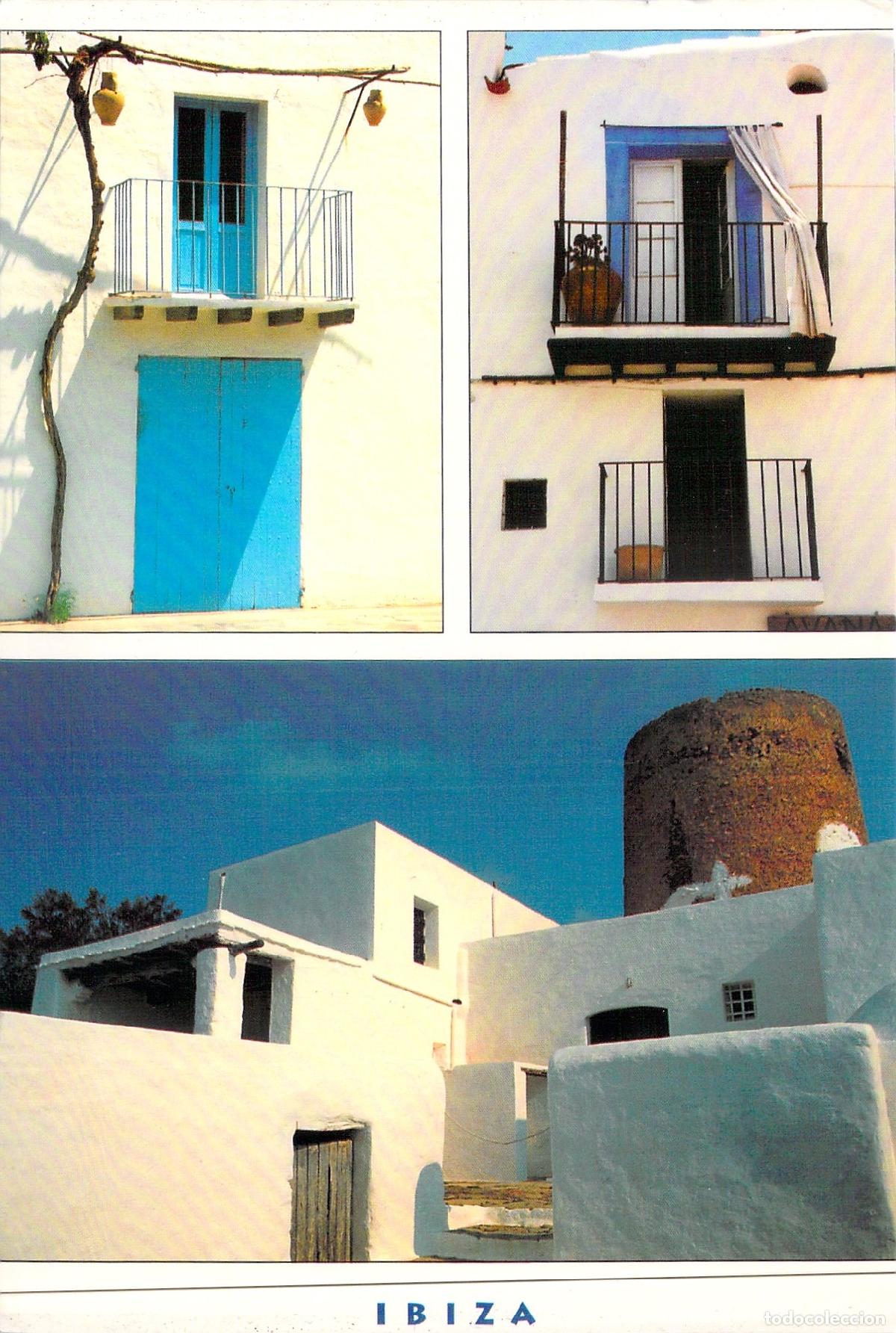 Postales: Postal de Ibiza Eivissa Arquitectura Tradicional y Paisaje