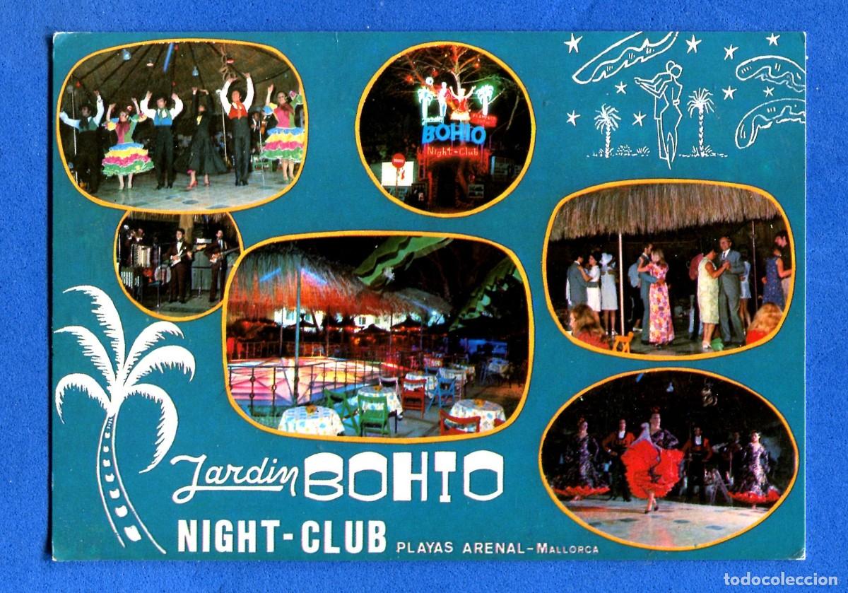 Postales: POSTAL SIN CIRCULAR JARDIN BOHIO NIGHT CLUB PLAYAS DEL ARENAL MALLORCA EDITA ICARIA