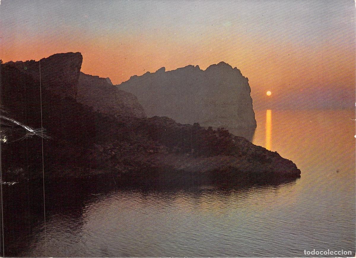 Postales: Postal Atardecer en Morro d'en Boqu&eacute;, Ruta de Formentor, Mallorca