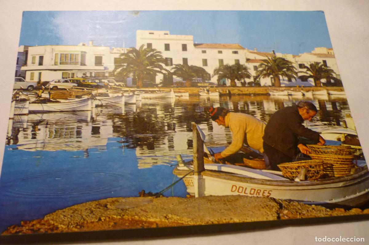 Postales: postal fornells menorca circulada