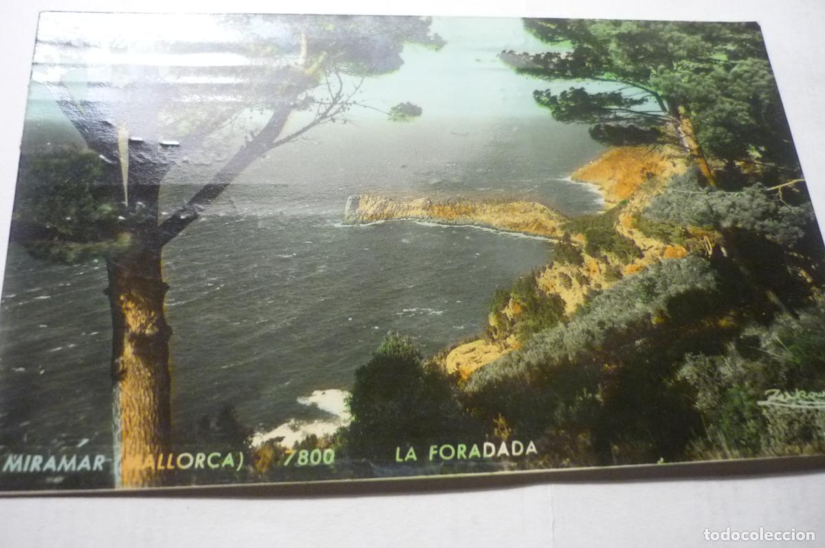Postales: postal mallorca miramar la foradada coloreada circulada