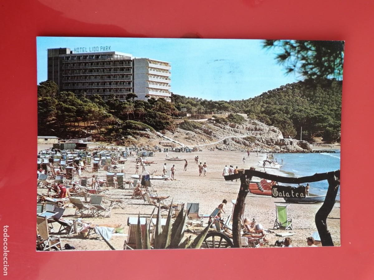 Postales: POSTAL 18497 MAT.PALMA MALLORCA FRANCINAINA 89-ZERKOWITZ ROTGER 1275 PAGUERA PLAYA HOTEL LIDO