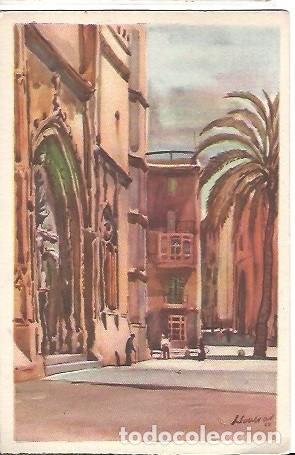 Postales: ANTIGUA POSTAL SERIE A 16 LA LONAJA PALMA DE MALLORCA LLOVERAS