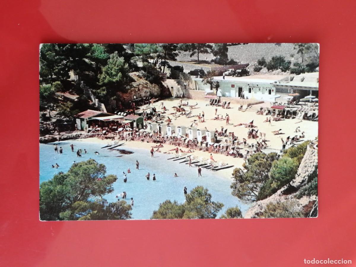 Postales: POSTAL 18574 ESCRITA-ZERKOWITZ ROTGER CASAMAJO 91 PALMA MALLORCA PLAYA ILLETAS BALEARS
