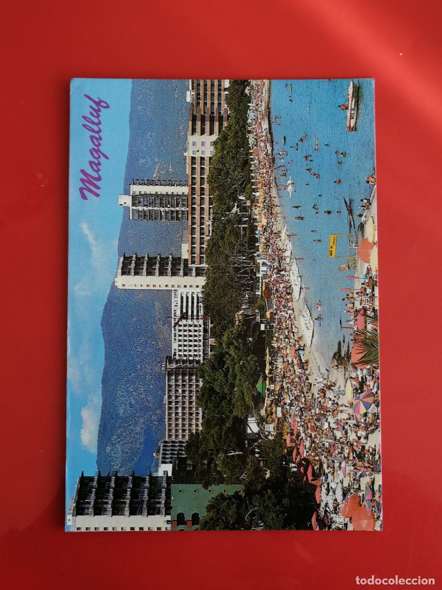Postales: POSTAL 18584 ESCRITA-ED.PALMA 3234 MALLORCA BALEARS MAGALLUF PLAYA -PEDALON