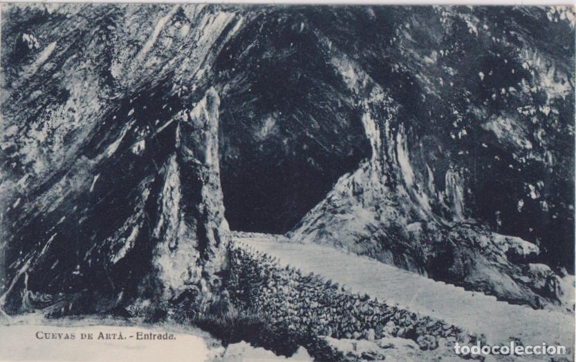 Postales: CAPDEPERA (MALLORCA) CUEVAS DE ARTA, ENTRADA - CLIS&Eacute; J.SANCHO HAE - S/C