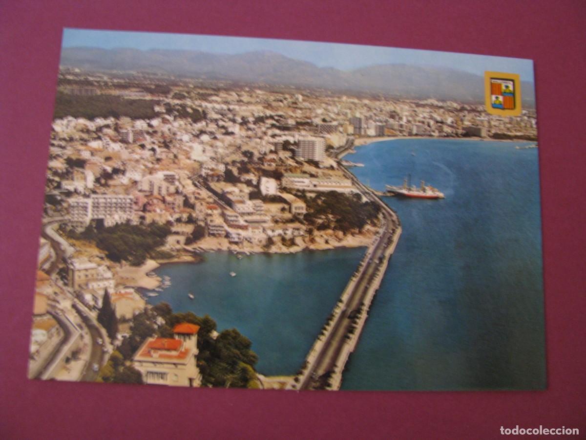 Postales: POSTAL DE MALLORCA. PALMA. VISTA AEREA DEL PASEO MARITIMO. SUBIRATS CASANOVAS