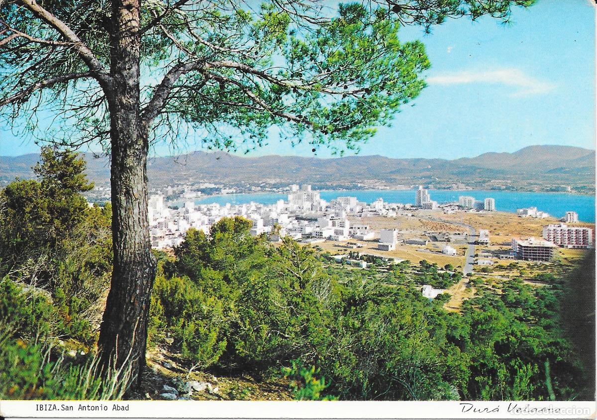 Postales: [POSTAL] Vista panor&aacute;mica. San Antonio Abad. Ibiza (Baleares) (circulada)