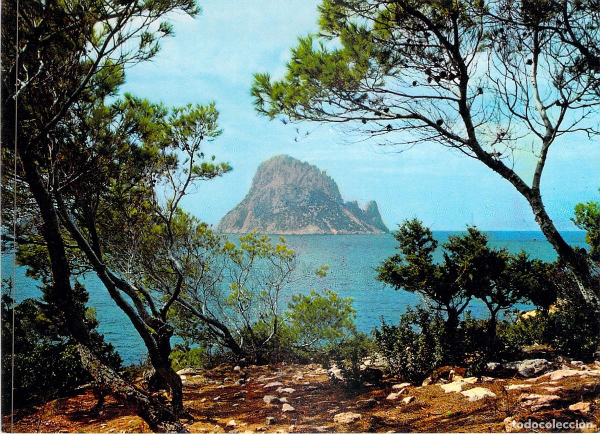 Postales: Postal de Ibiza - Cala d'Hort y el Vedr&agrave; - Islas Baleares