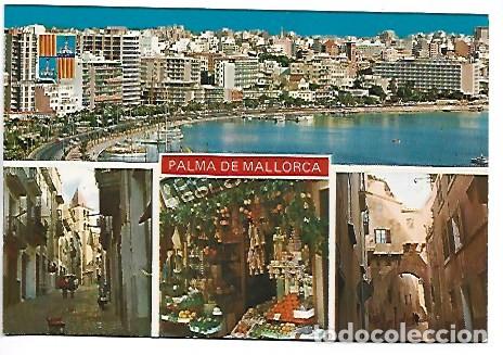 Postcards: 4 VISTAS DE PALMA.- MALLORCA