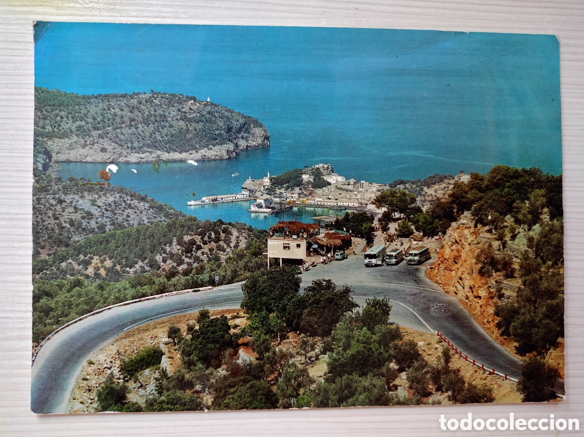 Postales: Postal de Mallorca. Puerto de S&oacute;ller. Mirador de Ses Barques.tama&ntilde;o grande
