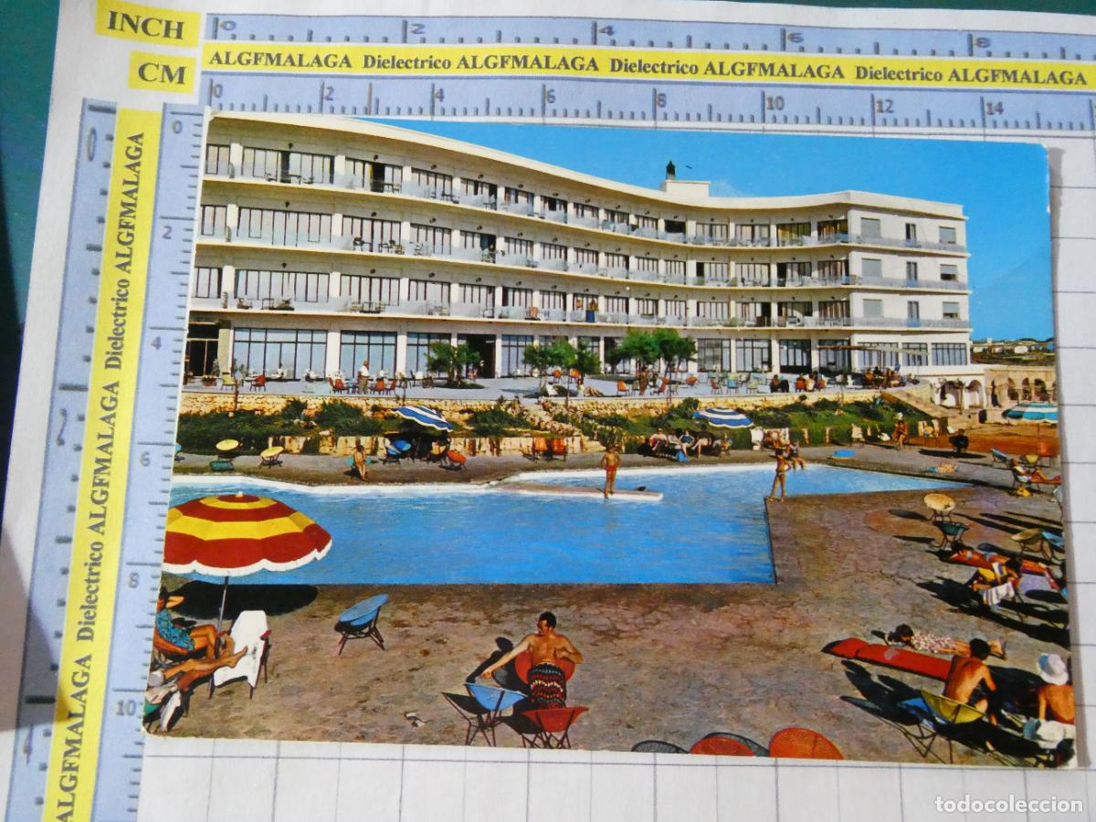 Postales: POSTAL DE MENORCA.A&Ntilde;O 1970 CIUDADELA HOTEL ELEYCON 170 LUCIA MORA. 2223