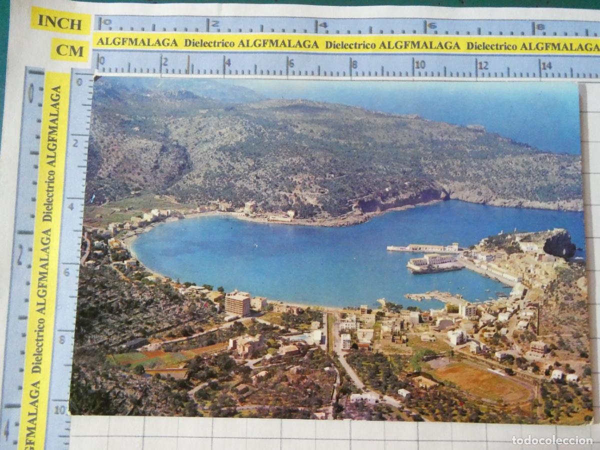 Postales: POSTAL DE MALLORCA. A&Ntilde;O 1966. SOLLER VISTA PUERTO ESTADIO CAMPO ATLETISMO F&Uacute;TBOL. 2229