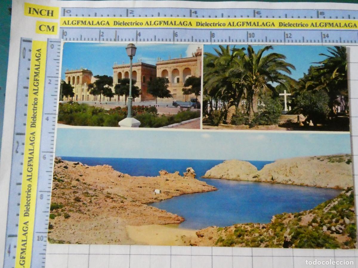 Postales: POSTAL DE MENORCA. A&Ntilde;O 1966. PALACIO TORRE SAURA, PLAZA COL&Oacute;N, CALA MORELL 27 HERNANDO. 2239
