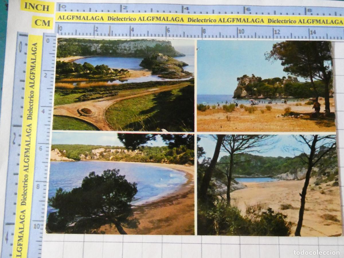 Postales: POSTAL DE MENORCA. A&Ntilde;O 1966. CALA GALDANA CALA MITJANA. 25 HERNANDO. 2240