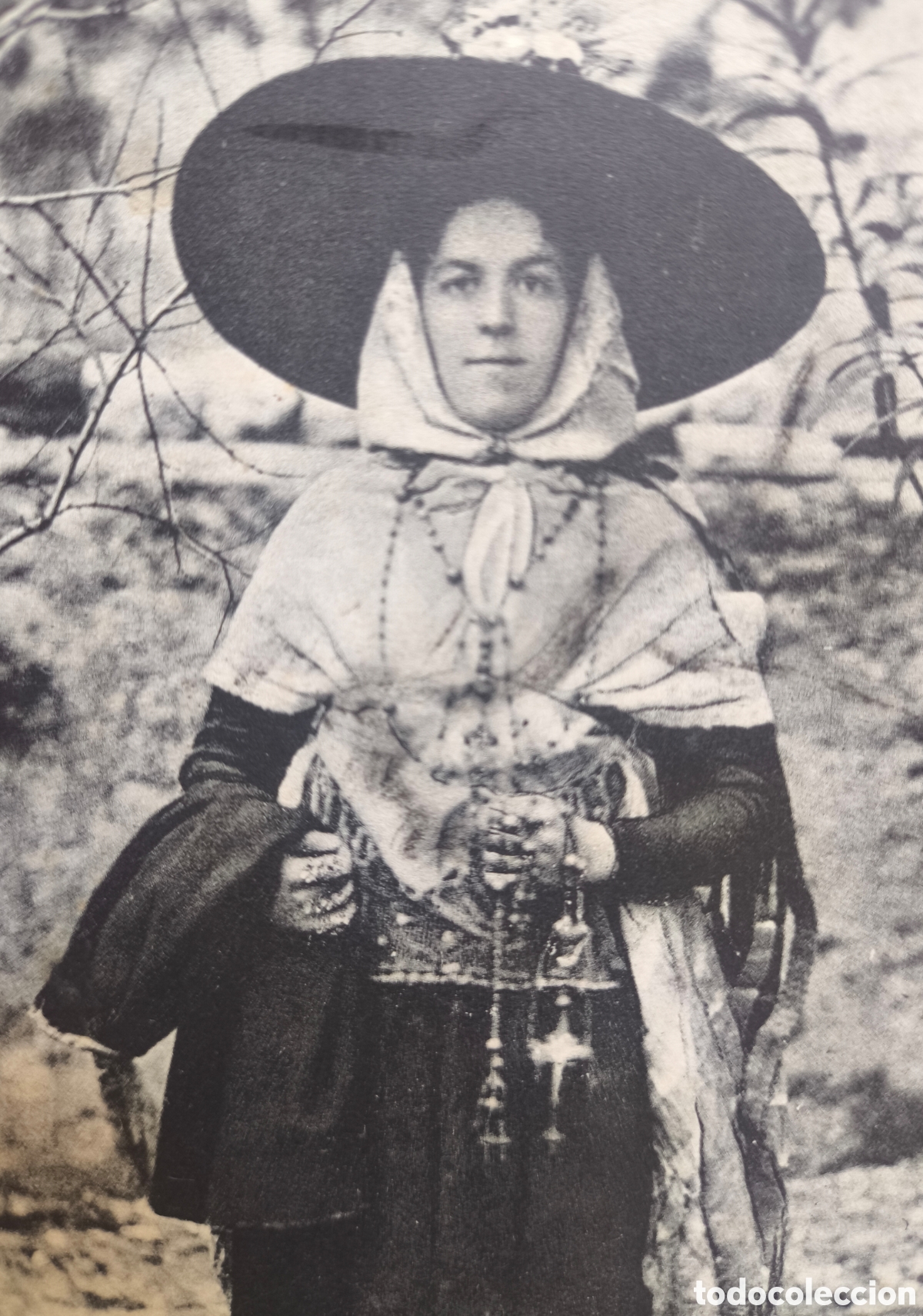 Postales: EIVISSA ETNOGRAFIA PAG&Egrave;SA POSTAL CIRCULADA IBIZA BALEARS C. 1925