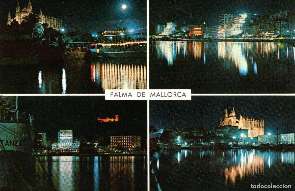 Postales: :::: PH693 - POSTAL - PALMA DE MALLORCA - ASPECTOS NOCTURNOS
