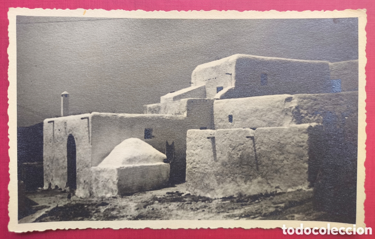 Postales: EIVISSA ARQUITECTURA RURAL POSTAL FOTOGR&Aacute;FICA IBIZA BALEARS C. 1950