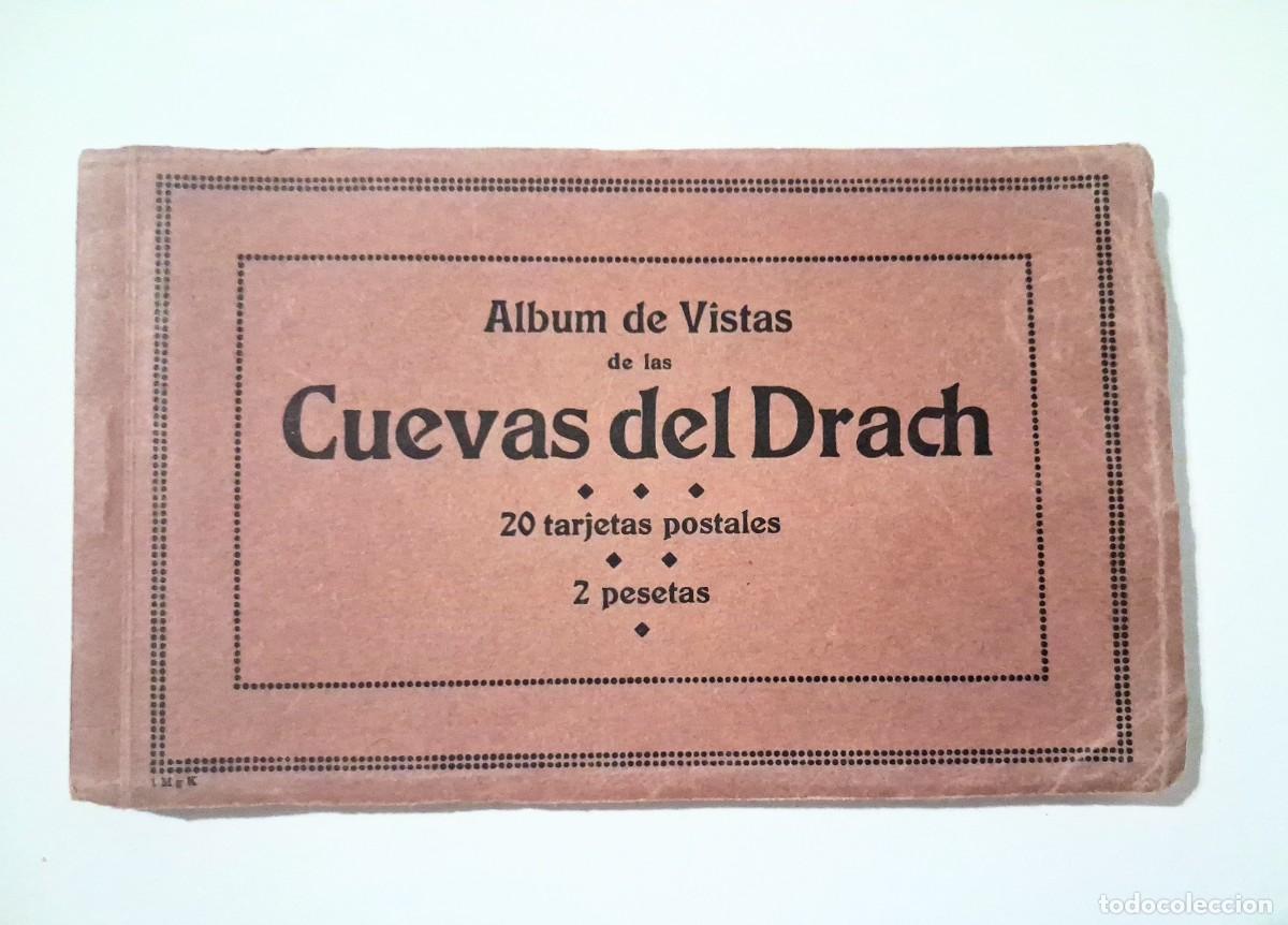Postales: album de vistas 18 postales de 20 Cuevas del Drach