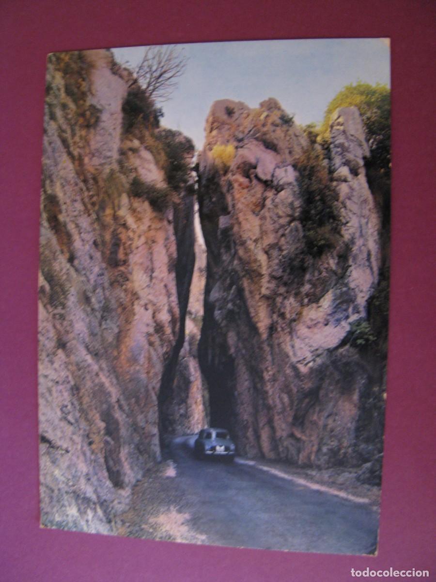 Postales: POSTAL DE MALLORCA. LA CALOBRA. DETALLE DE LA CARRETERA. ZERKOWITZ. CIRCULADA