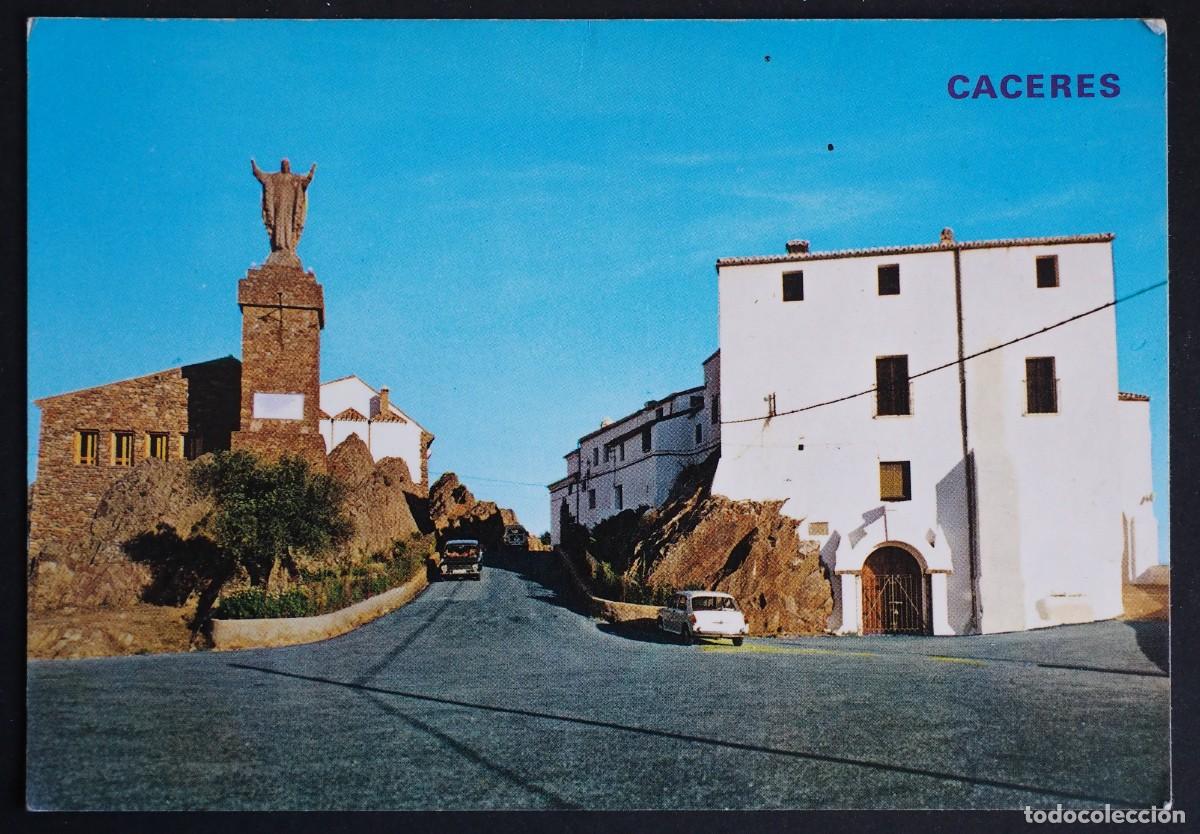 Postales: POSTAL DE CACERES: SANTUARIO DE LA VIRGEN DE LA MONTA&Ntilde;A