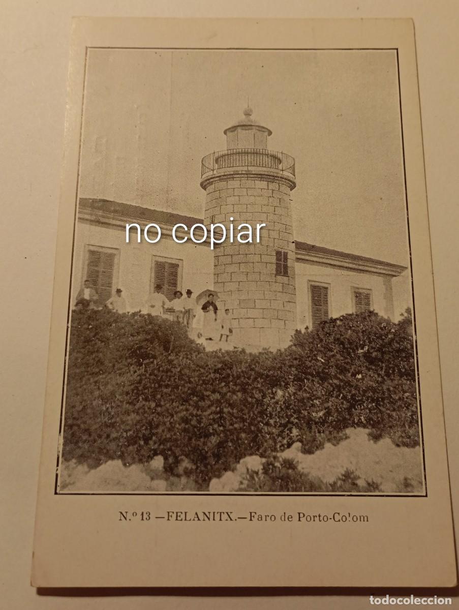 Postales: Postal Felanitx Faro de Porto Colom Mallorca