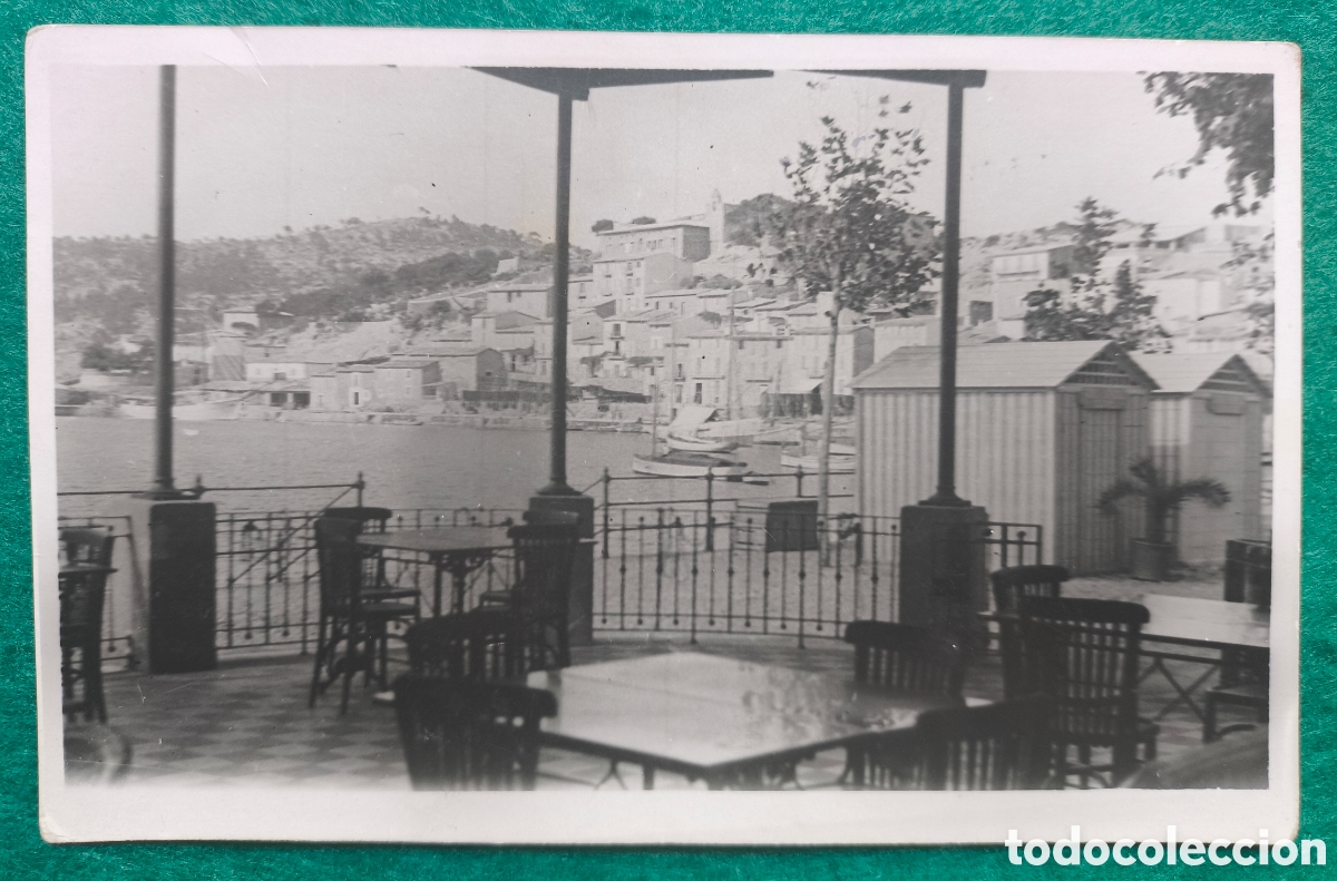 Postales: S&Oacute;LLER VISTA DEL PORT POSTAL FOTOGR&Aacute;FICA PALMA BALEARS C. 1950