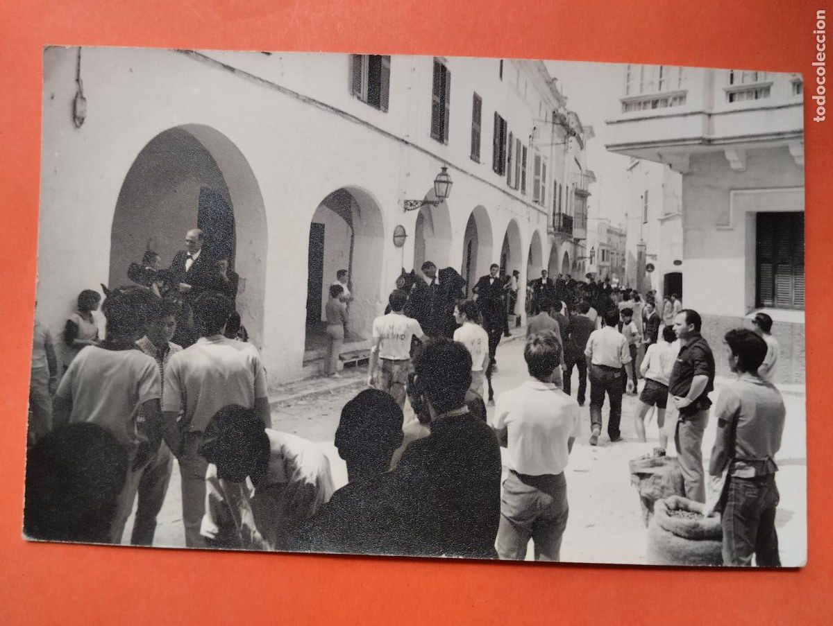 Postales: CIUDADELA MENORCA. FOTO STUDIO HERNANDO CIFRA. TAMA&Ntilde;O POSTAL.