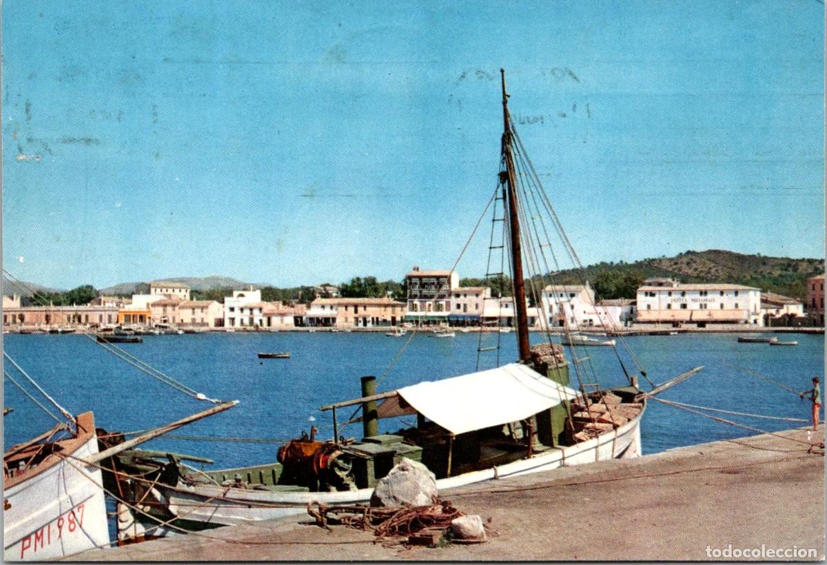 Postales: Puerto Alcudia (Mallorca) - Vista general - Ed. Archivo Art&iacute;stico 1096 - 148x101mm - In&eacute;dita en Todo