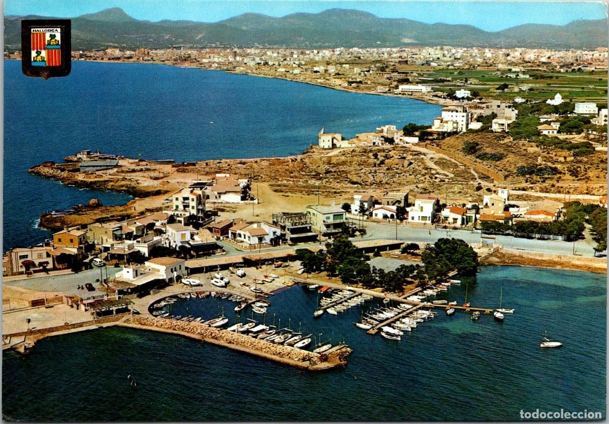 Postales: Cala Gamba (Mallorca) - Vista a&eacute;rea - Subirats Casanovas 2032 - 150x103mm - Edificio en Construcci&oacute;n