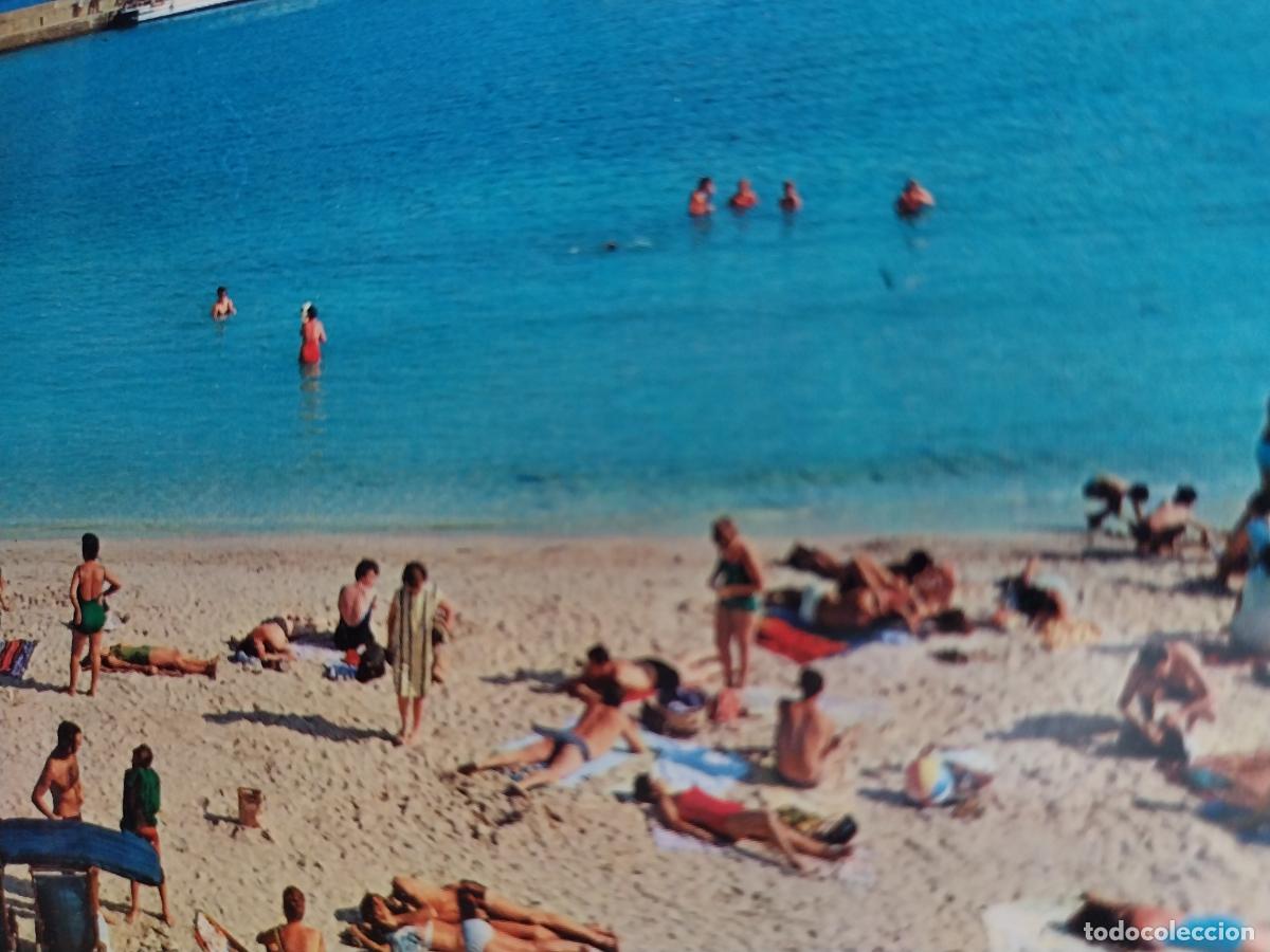 Postales: PORTO CRISTO MALLORCA ED ICARIA 8063 SC ORIGINAL PLAYA ANIMADA