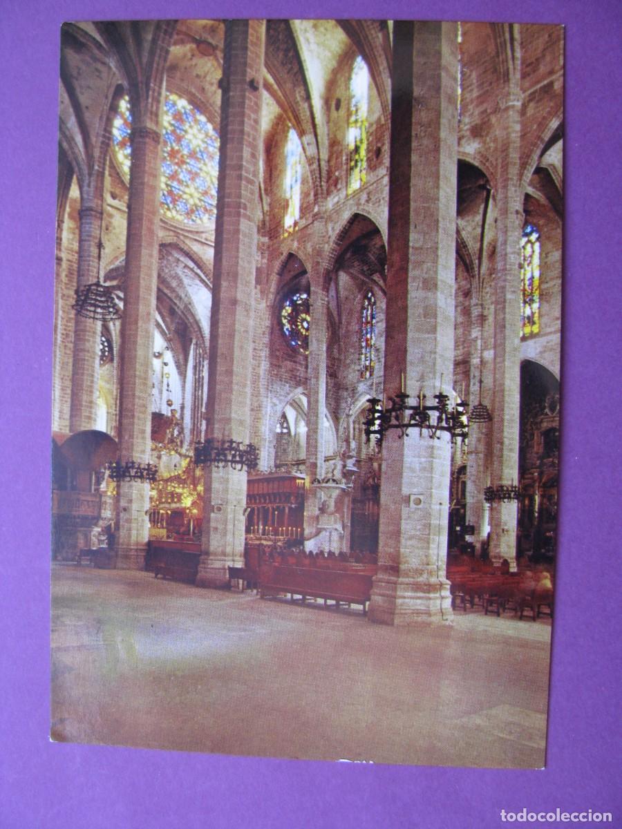 Postales: POSTAL DE PALMA DE MALLORCA. NAVE DE LA CATEDRAL. PUIG FERRAN