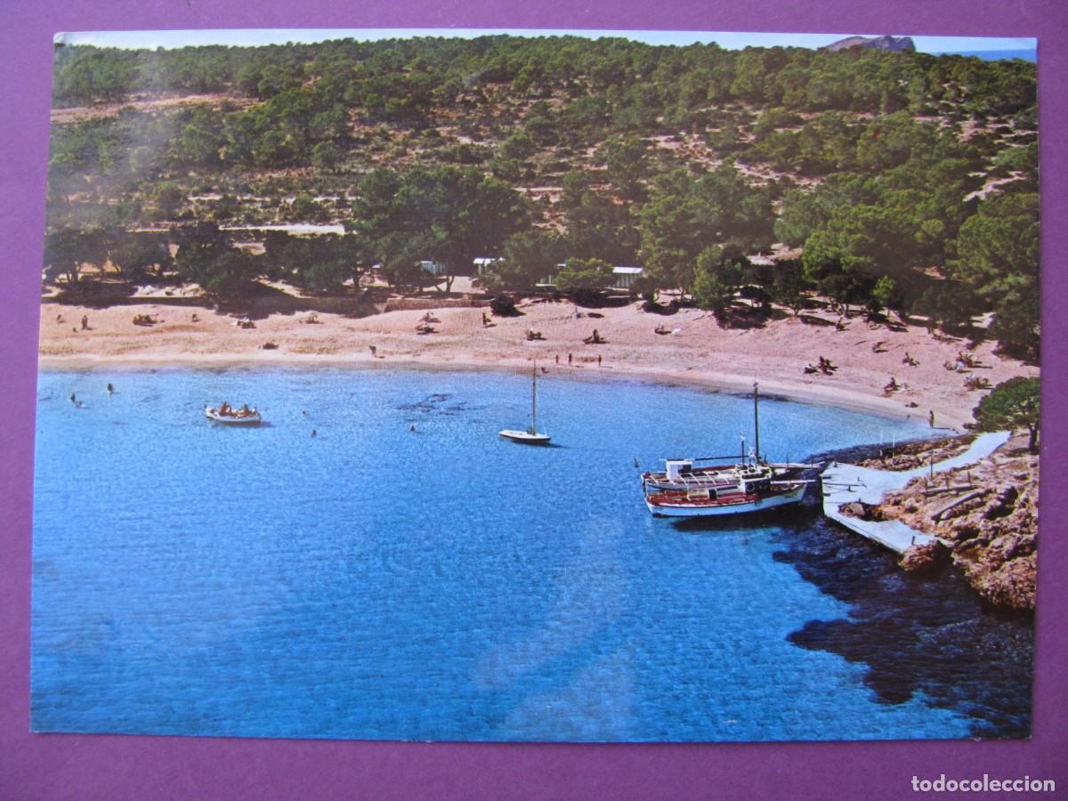 Postales: POSTAL DE IBIZA. SAN ANTONIO. CALA BASSA. EMBARCADERO. CIRCULADA