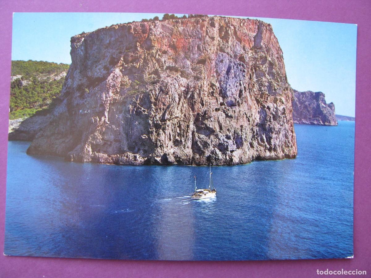 Postales: POSTAL DE MALLORCA. CAMP DE MAR. DETALLE DE LA COSTA. CASA PLANAS. ESCRITA