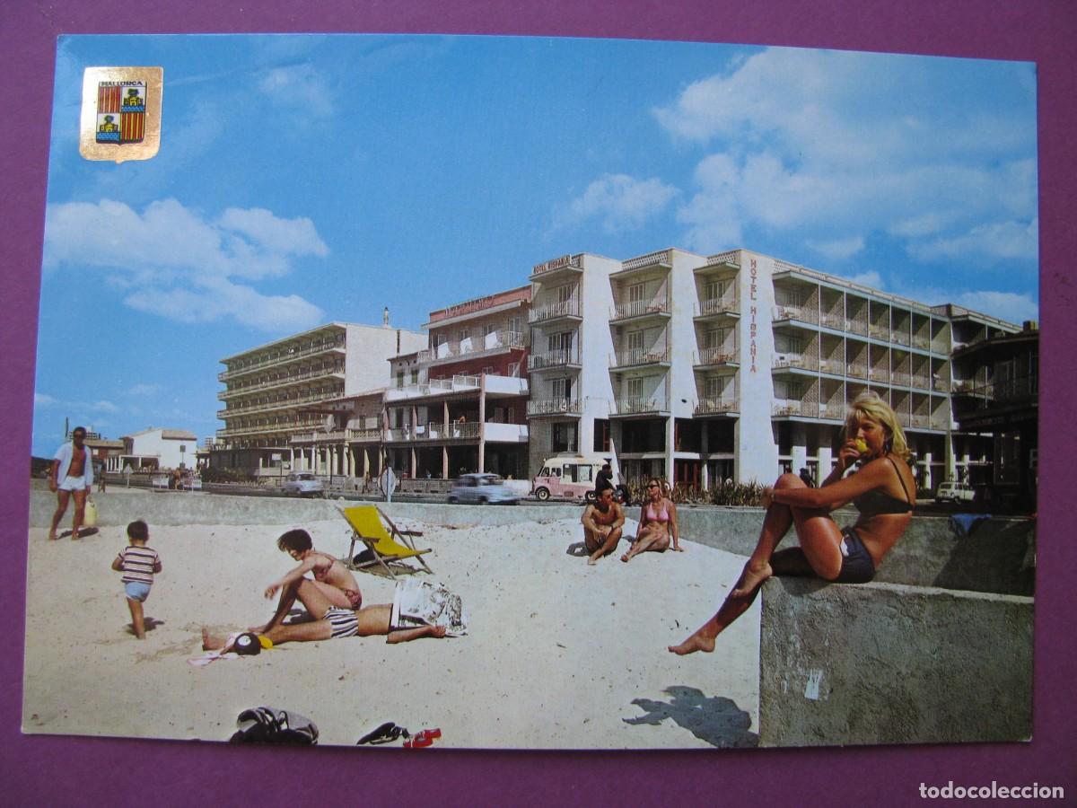 Postales: POSTAL DE MALLORCA. ARENAL. VISTA PARCIAL DE LA PLAYA. SUBIRATS CASANOVAS. ESCRITA 1970