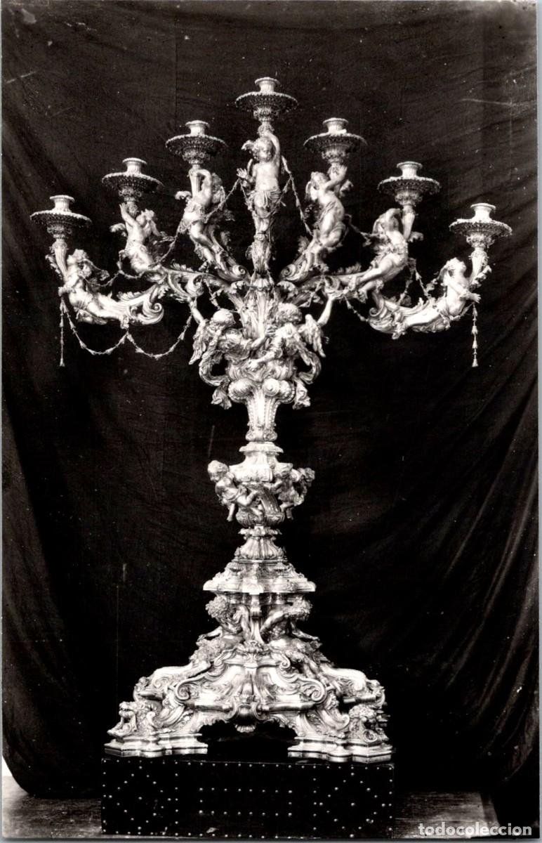 Postales: Palma de Mallorca - Catedral - Candelabro monumental de Plata - Foto Truyol - 138x89mm