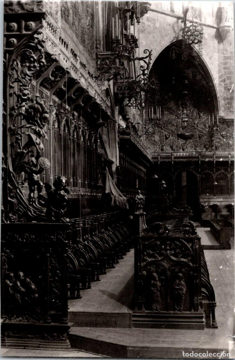 Postales: Palma de Mallorca - Catedral - Siller&iacute;a del Coro - Foto Truyol - 137x90mm