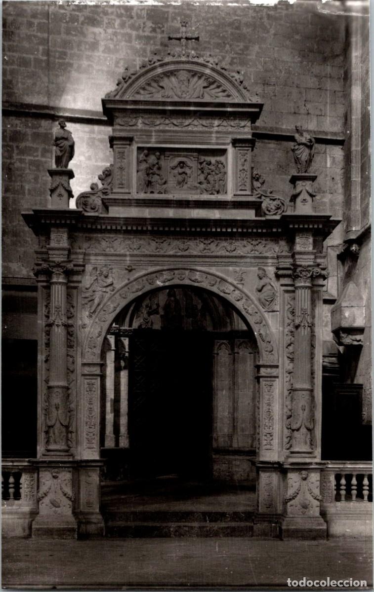 Postales: Palma de Mallorca - Catedral - Puerta del Antiguo Coro - Foto Truyol - 138x87mm
