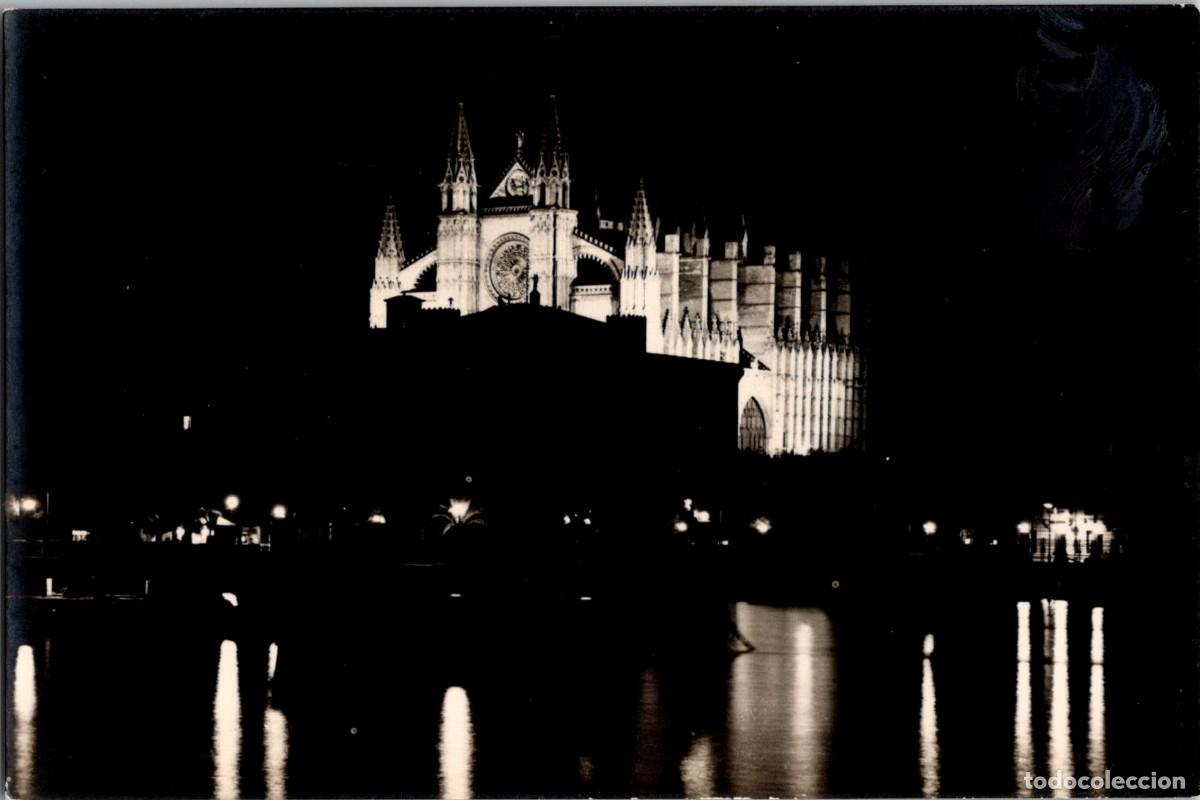 Postales: Palma de Mallorca - La Catedral iluminada - CyP 26 - 138x92mm