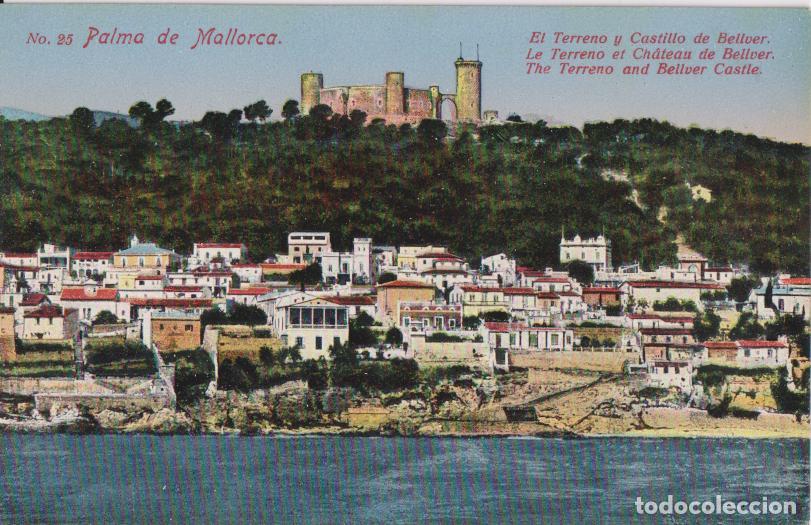 Postales: PALMA DE MALLORCA, CASTILLO DE BELLVER &ndash; AM ANDRES MURILLO N&ordm;25 &ndash; S/C