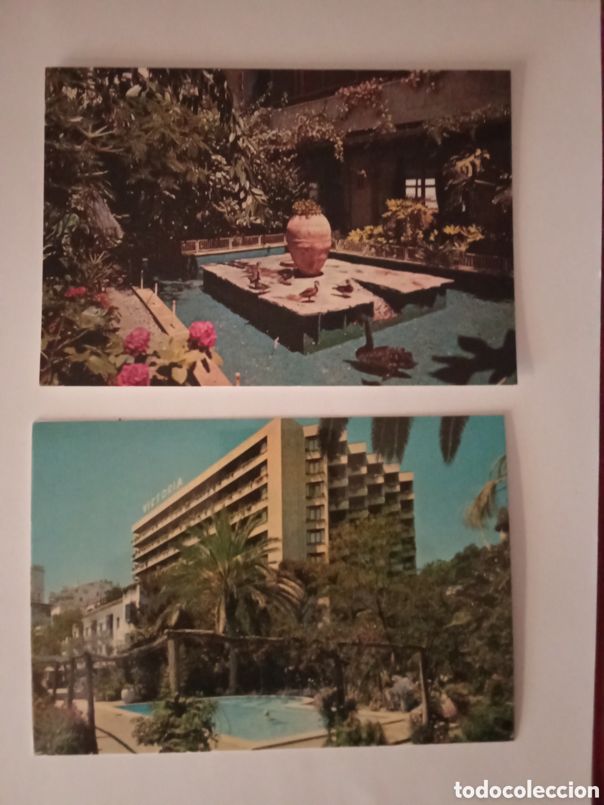 Postales: lote 2 postales HOTEL VICTORIA de MALLORCA ,JIM
