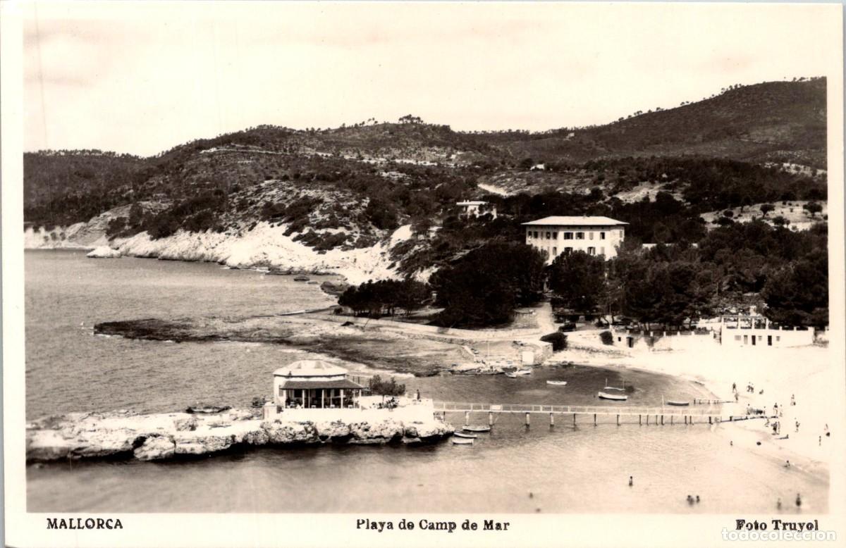 Postales: Mallorca - Playa de Camp de Mar - Foto Truyol - 138x89mm