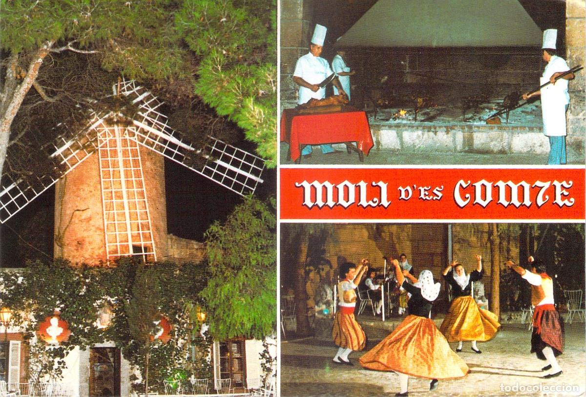 Postales: Postal Restaurante Barbacoa Moli d'es Comte Palma de Mallorca