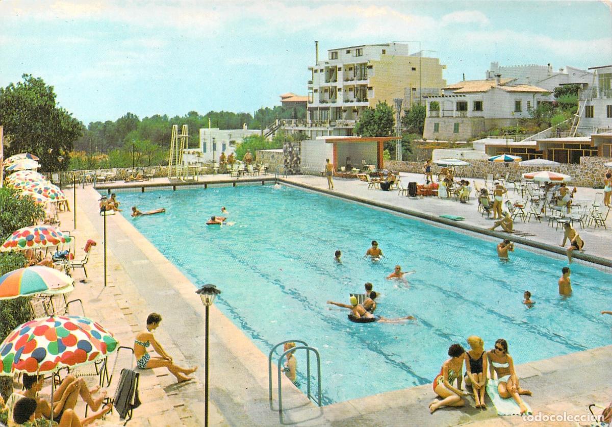 Postales: Postal Hotel Impala con Piscina en Palma de Mallorca