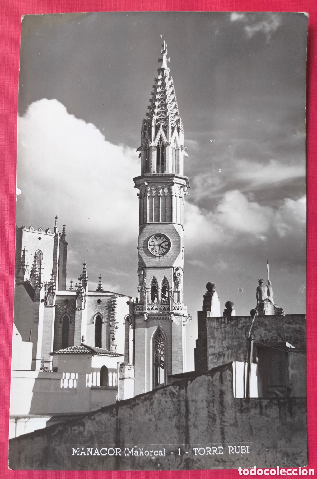 Postkarten: MANACOR TORRE RUBI POSTAL FOTOGR&Aacute;FICA FOTOGRAF&Iacute;A J. VENY MALLORCA BALEARS C. 1955