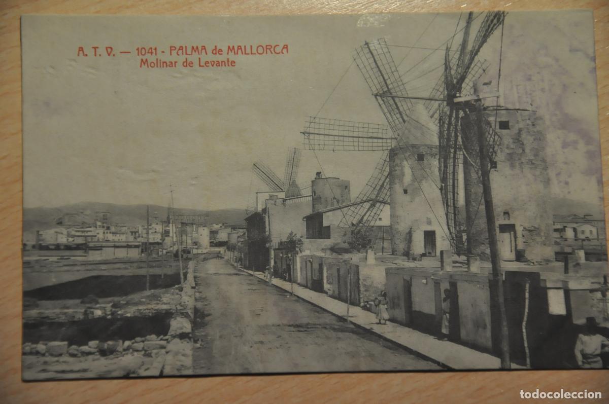 Postales: postal palma de mallorca, molinar de levante atv 1041
