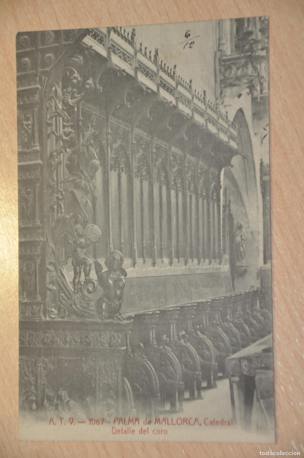 Postales: postal palma de mallorca, catedral detalle del coro atv 1067