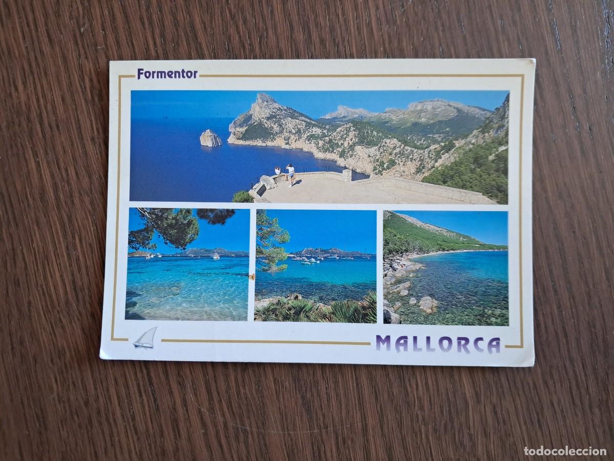 Postales: postal de Espa&ntilde;a, diferentes vistas de Formentor, Mallorca. escrita.