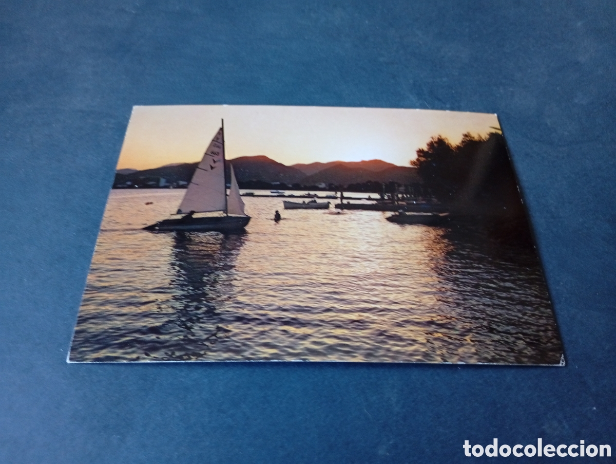 Postales: Postal Mallorca puerto de Pollensa - Foto 1