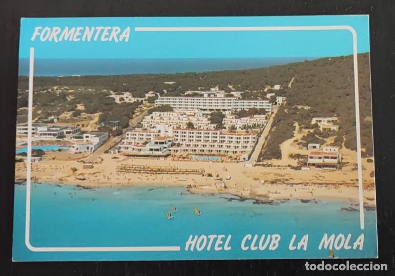 Postales: FORMENTERA HOTEL CLUB LA MOLA, PLAYA DE MIGJORN, COFIBA, POSTAL SIN CIRCULAR